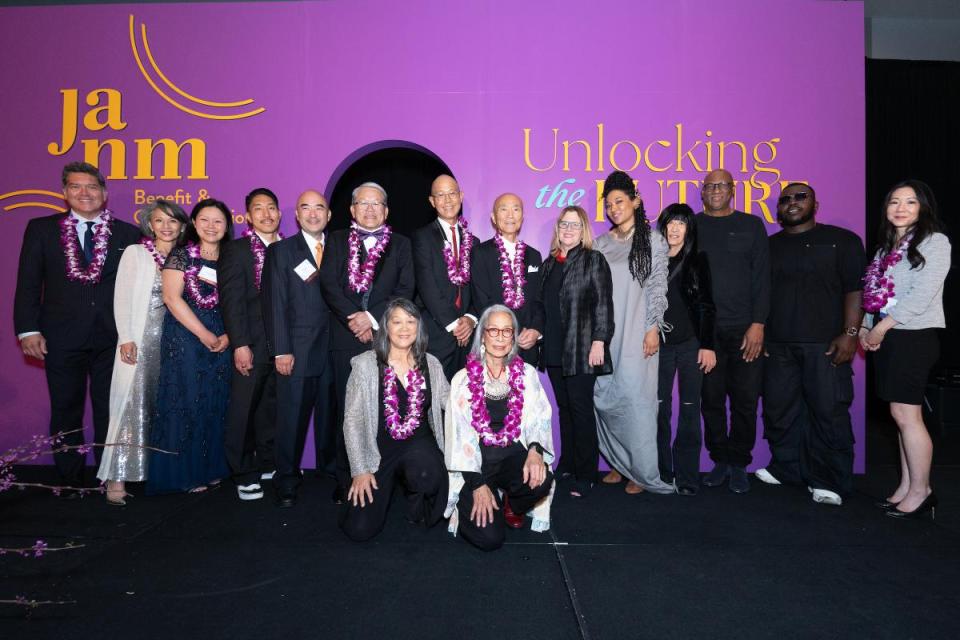 Group photos at benefit